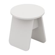 Side table ronde in white oak 40x43cm Momoko - EMKO