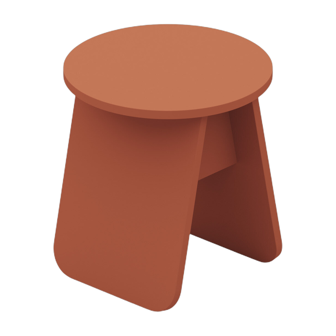 Side table ronde in terracotta oak 40x43cm Momoko - EMKO