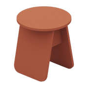 Side table ronde in terracotta oak 40x43cm Momoko - EMKO