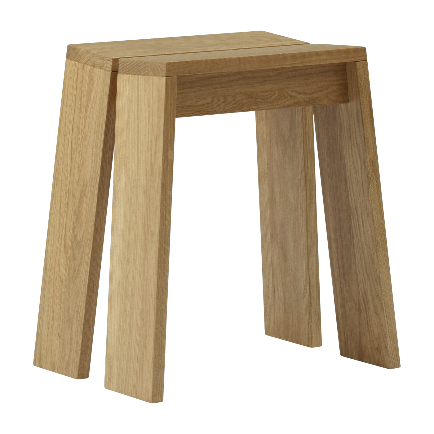 Sgabello Let in rovere laccato 46cm - Normann Copenhagen