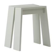 Hocker aus grau gebeizter Esche 46cm Let -. Normann Copenhagen