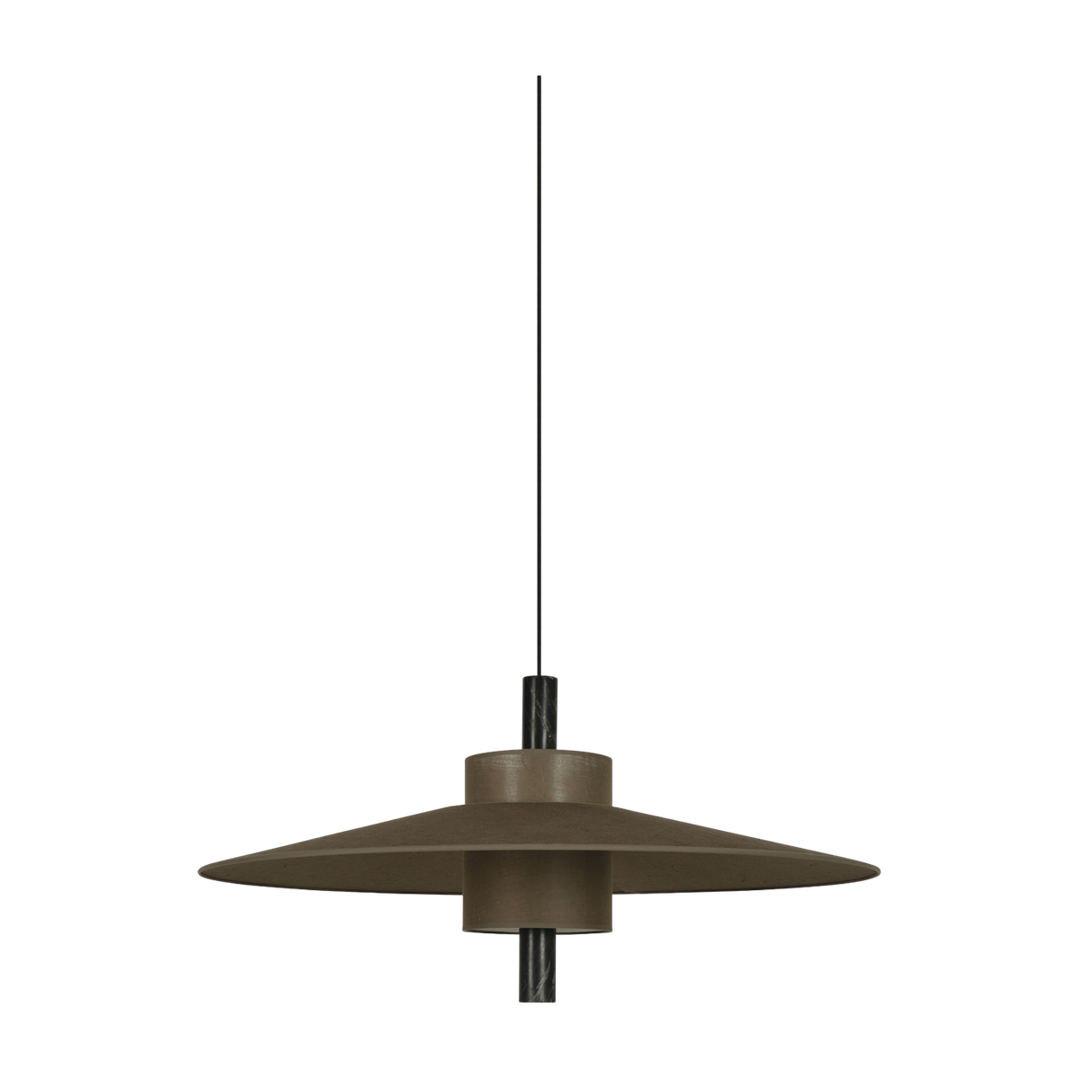 95cm tonka fabric pendant shade Thésée - Forestier