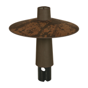 50cm terracotta fabric lamp Thésée - Forestier