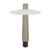 Floor lamp in natural fabric 70cm Thésée - Forestier