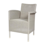 Chaise de jardin tressée finition old lace Safi - Vincent Sheppard