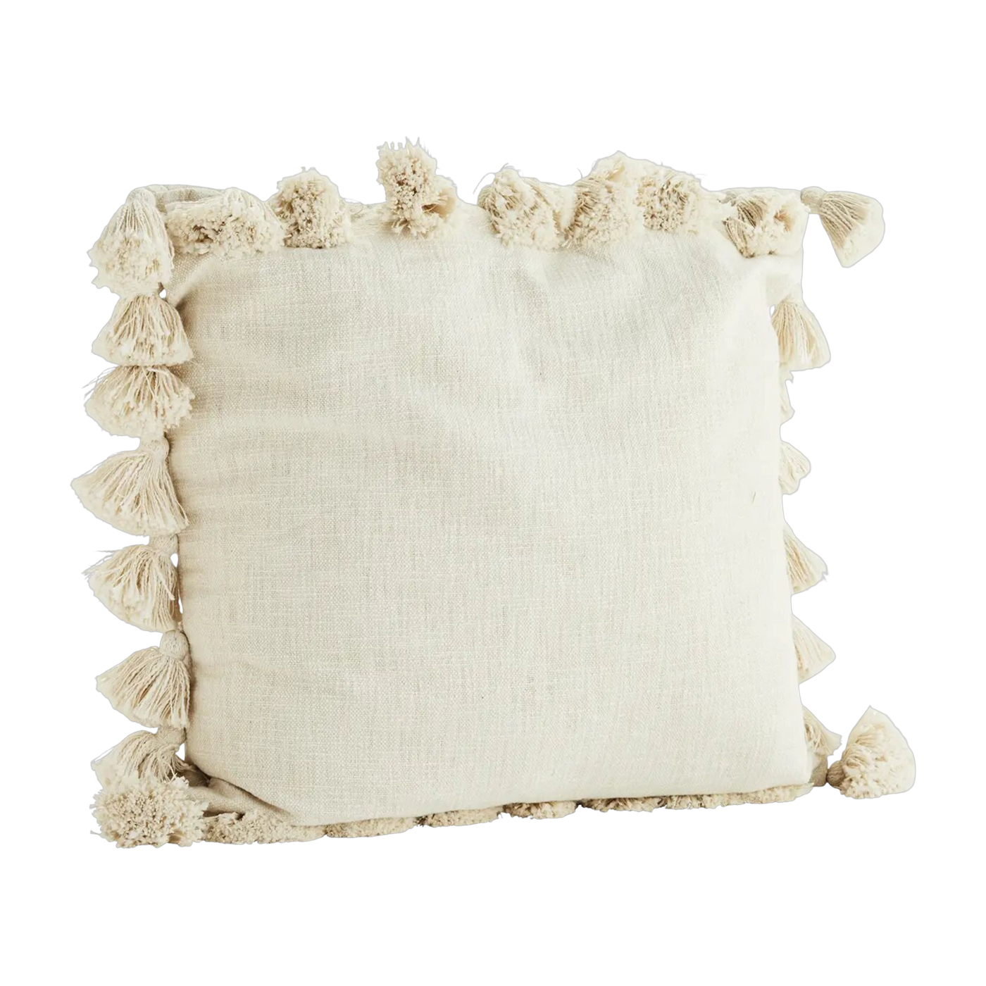 Kissenbezug mit Quasten -. Madam Stoltz