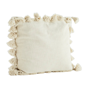 Copricuscino con nappe - Madam Stoltz