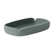 Plateau en fibres recyclées vert dusty 28x15,5cm Restore - Muuto