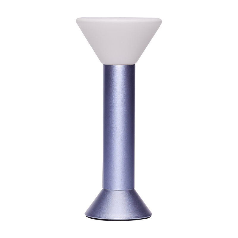 Portable lamp in purple metal 14xh30cm - Hübsch