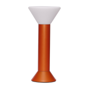 Lampe portative en métal orange 14x30cm - Hübsch