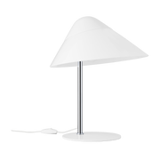 Lampe de table en acier blanc et chrome 43cm HJW01 Opala - Carl Hansen & Søn