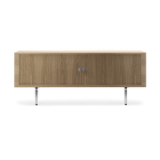 Sideboard aus geölter Eiche mit Edelstahlbeinen 200cm CH825 - Carl Hansen & Søn