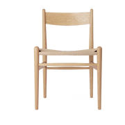 Stuhl aus geölter Eiche und naturgewebter Sitzfläche 81cm CH36 -. Carl Hansen & Søn