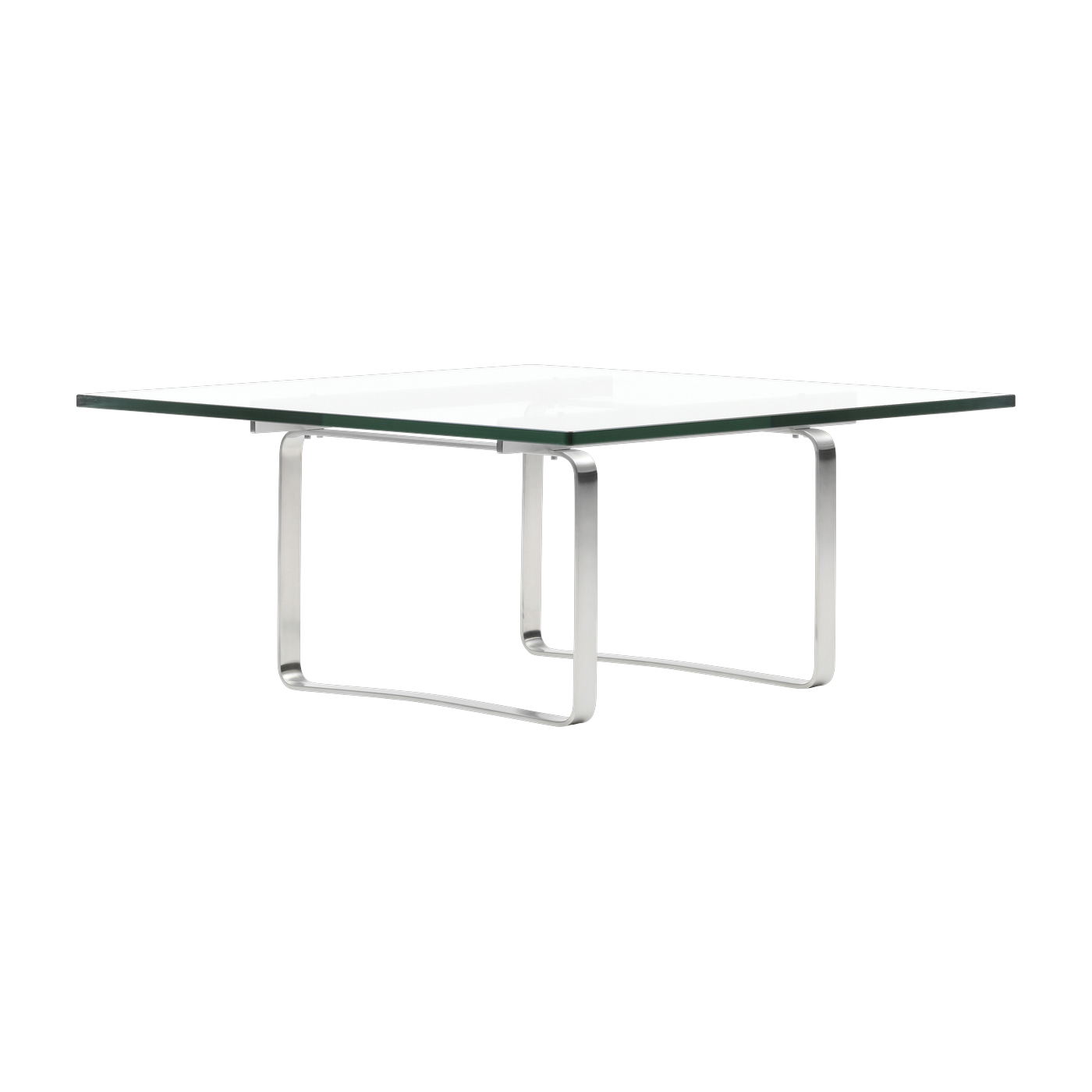 Mesa de centro cuadrada de cristal 95x95x42cm CH106 - Carl Hansen & Søn