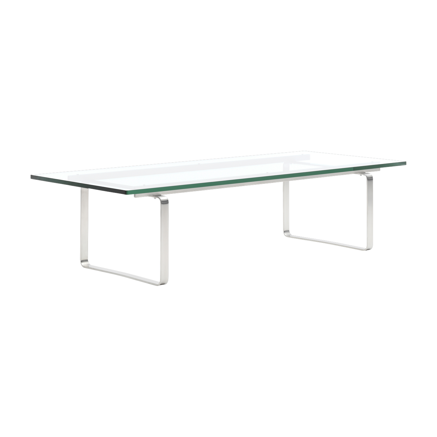 Mesa de centro rectangular de cristal 170x70x42cm CH108 - Carl Hansen & Søn