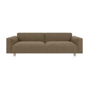 3-seater sofa in hazelnut wool 240 cm Koti - Hem