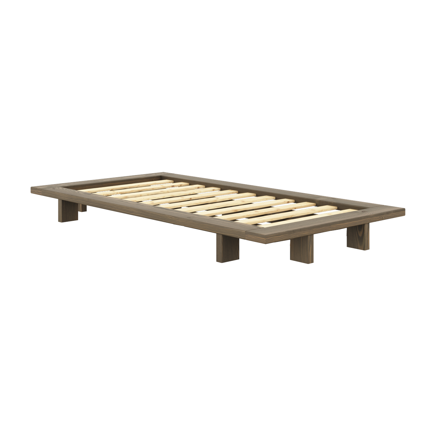 Lattenrost aus Kiefer carob brown 90x200cm Japan -. Karup Design