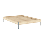 Core Somier de acero y pino en bruto 140x200cm - Karup Design
