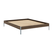 Sommier en acier et pin carob brown 160x200cm Core - Karup Design