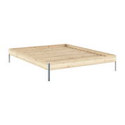 Steel and raw pine base 160x200cm Core - Karup Design