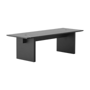 Table à manger rectangulaire en marbre noir Solid - Normann Copenhagen