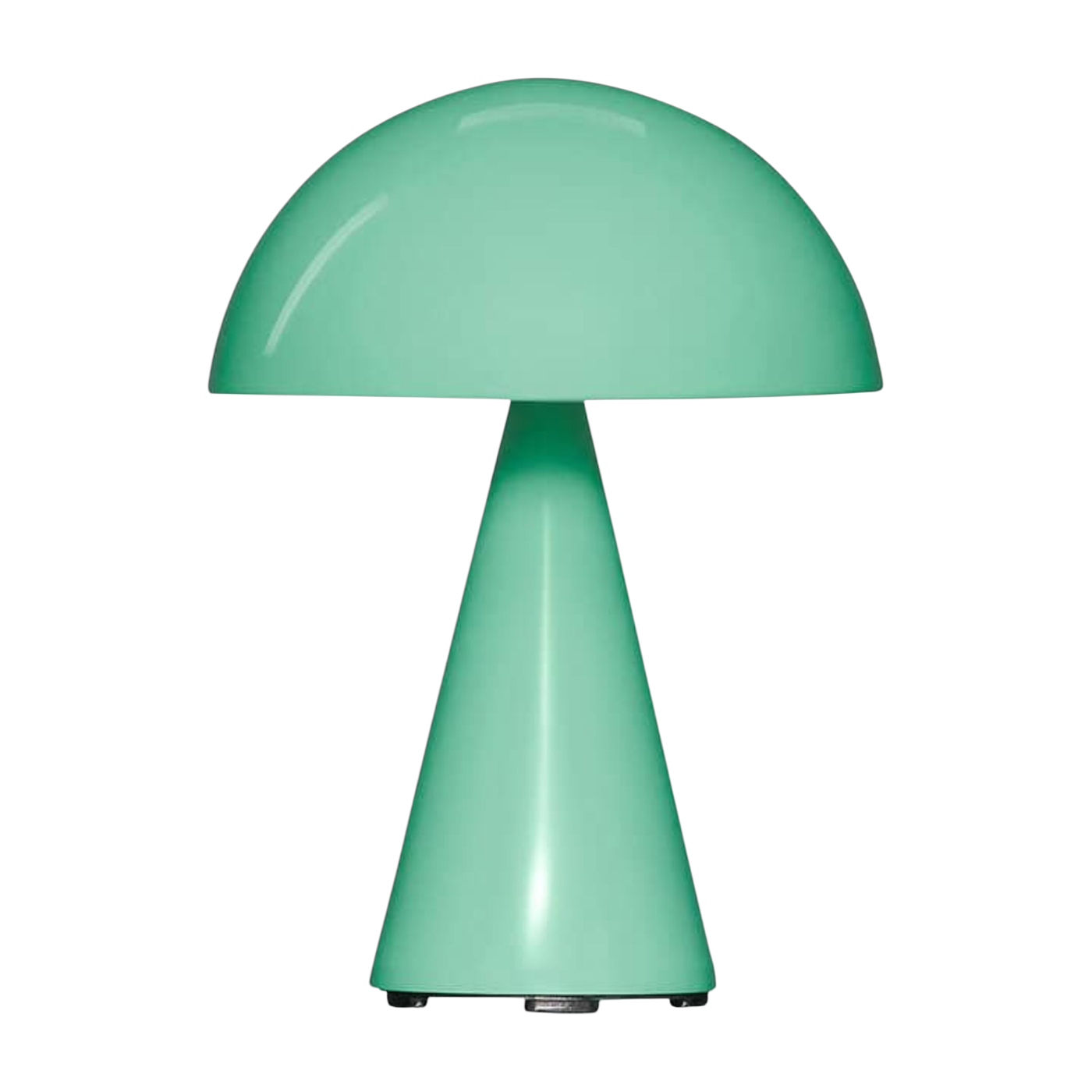 Lampe portable en fer vert 15x20cm Mush - Hübsch