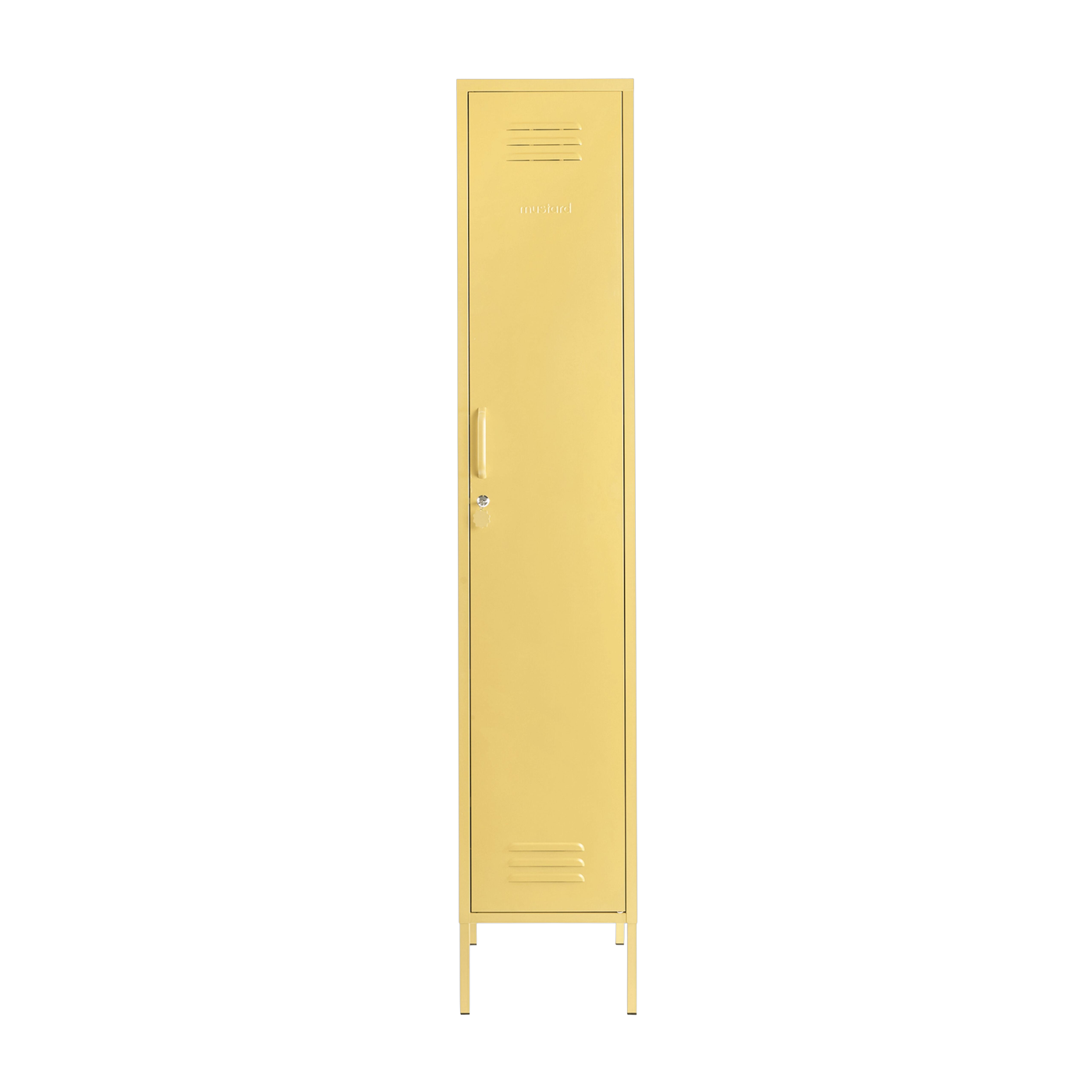 Spind aus Stahl in Buttergelb 35x46x183cm The Skinny -. Mustard