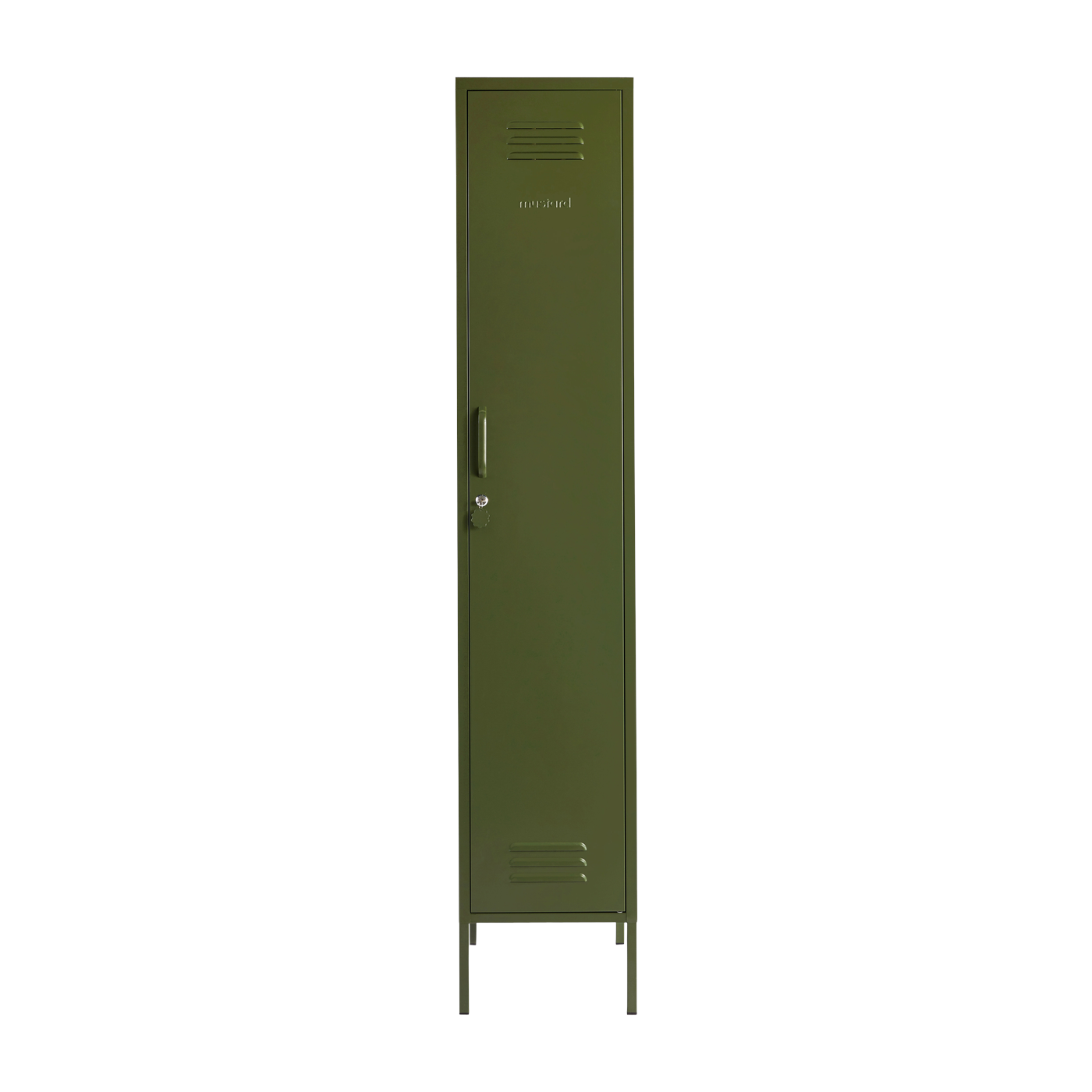 Olivgrüner Spind aus Stahl 35x46x183cm The Skinny -. Mustard