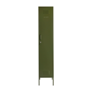 Casier en acier vert olive 35x46x183cm The Skinny - Mustard Made