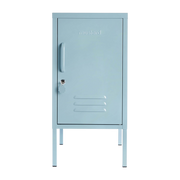 Ocean blue steel locker 35x46x72cm The Shorty - Mustard