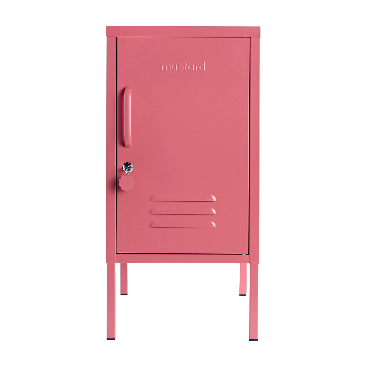 Bay pink steel locker 35x46x72cm The Shorty - Mustard