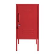Poppy red steel locker 35x46x72cm The Shorty - Mustard