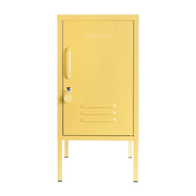 Butter-yellow steel locker 35x46x72cm The Shorty - Mustard