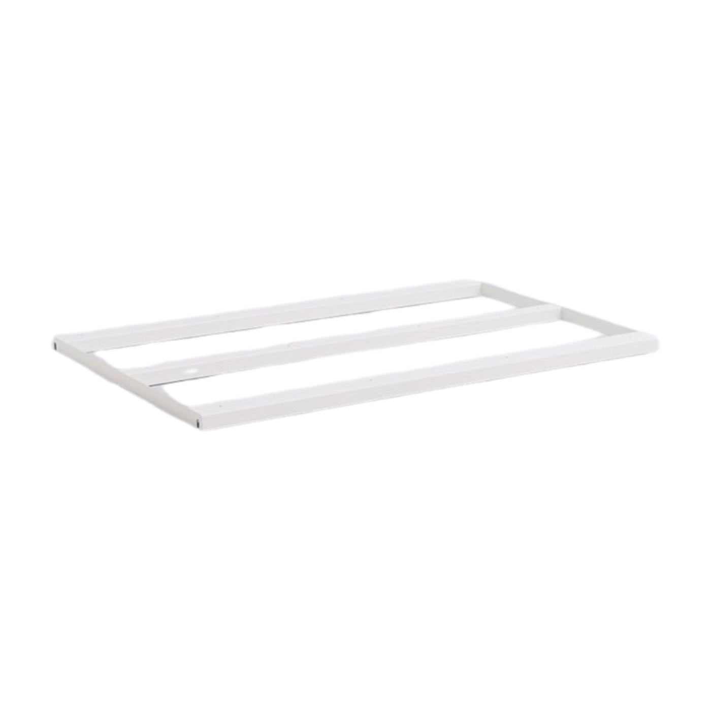 Loop Barra de soporte de acero con recubrimiento de polvo blanco para mesa 160 Stand - HAY