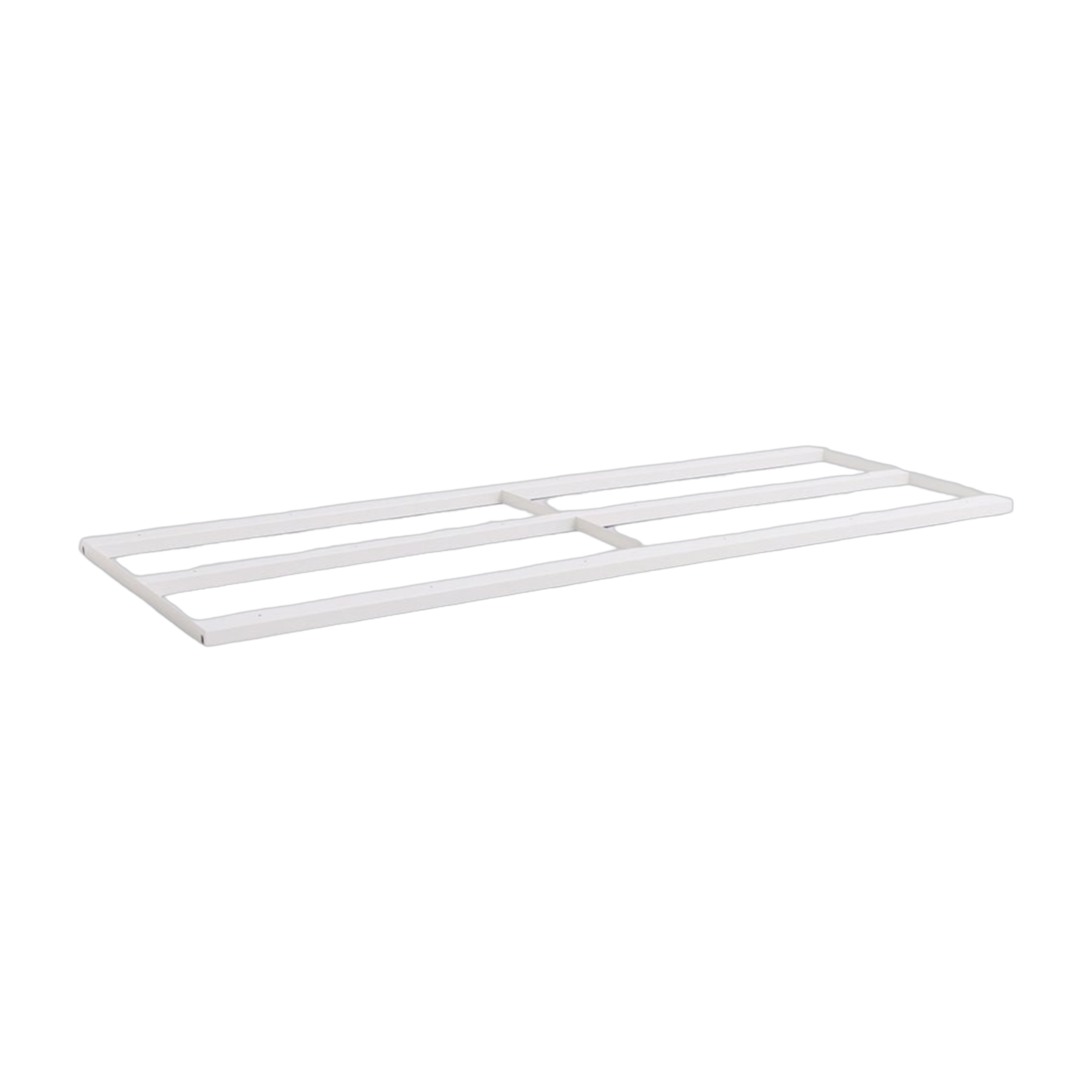 Barre de support en acier avec revêtement en poudre blanc pour table 250 Loop Stand - HAY