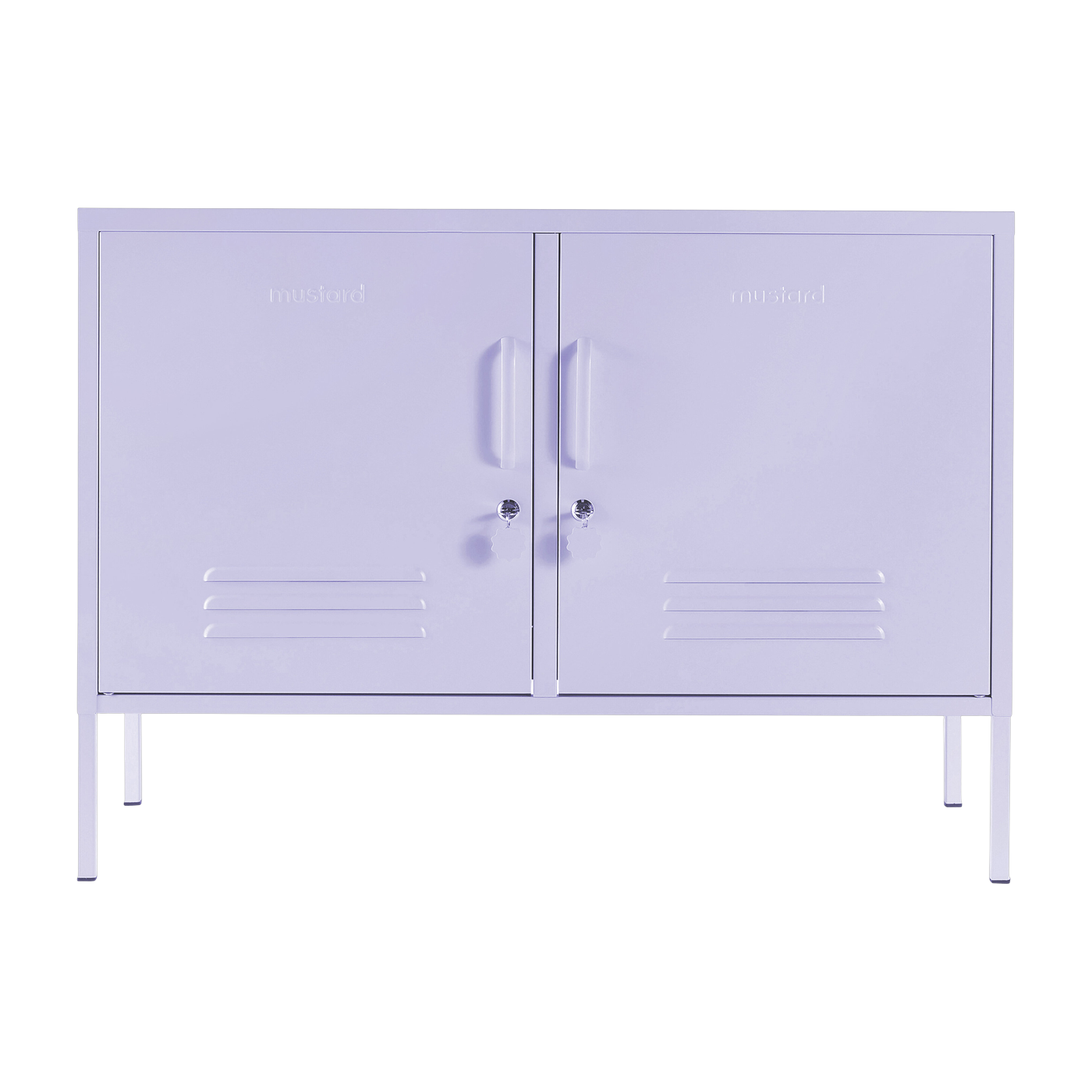 Lilac steel locker 40x100x72cm The Lowdown - Mustard