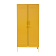 Casier en acier jaune moutarde 85x50x183cm The Twinny - Mustard Made