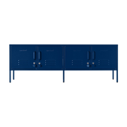 Stahl TV-Möbel marineblau 162x40x57cm The Standard - -. Mustard