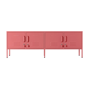 Mueble tv bay acero rosa 162x40x57cm The Standard - Mustard