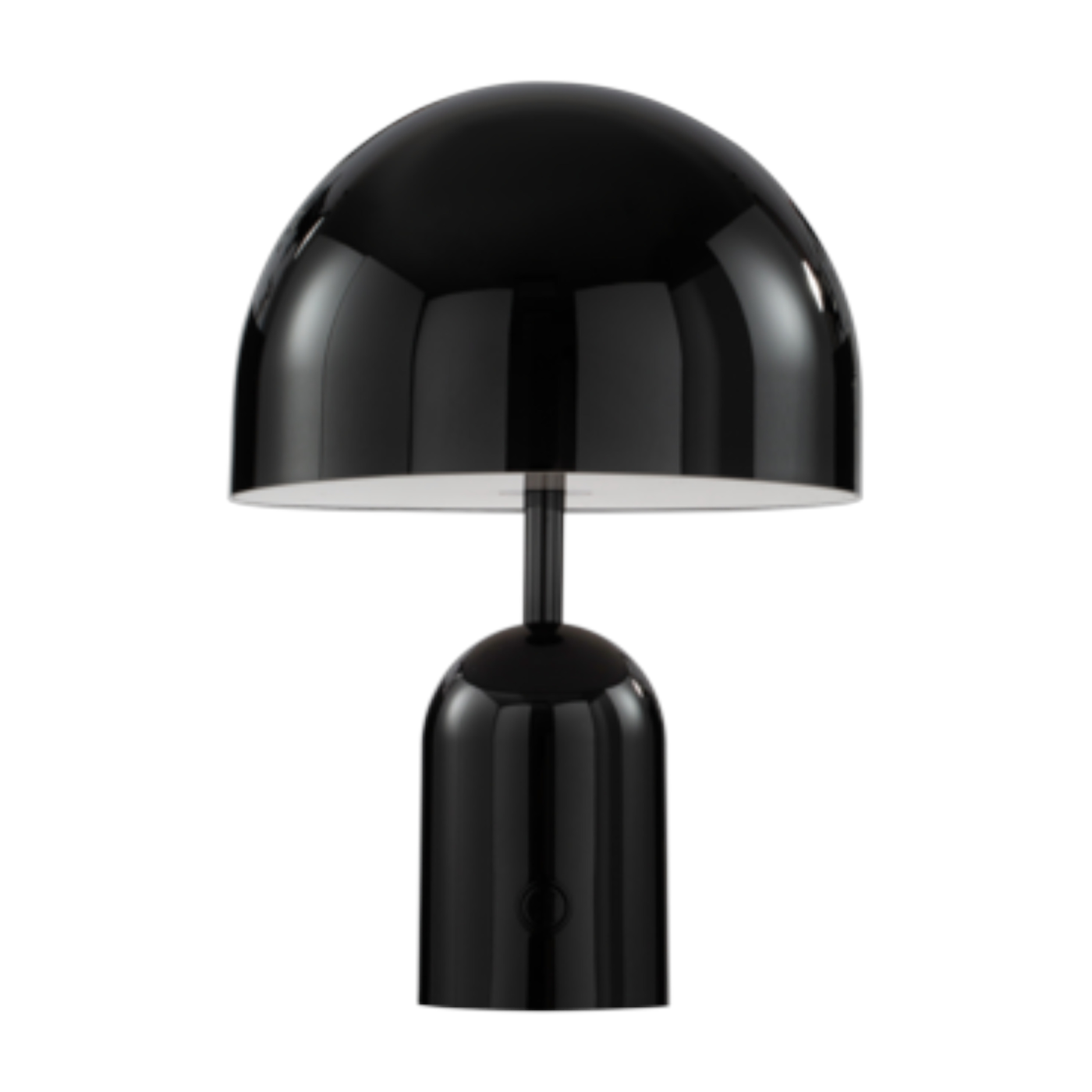 Portable black abs lamp 28cm Bell - Tom Dixon