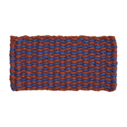 Fußmatte aus coco Faser braun und blau 40x80cm -. Hay