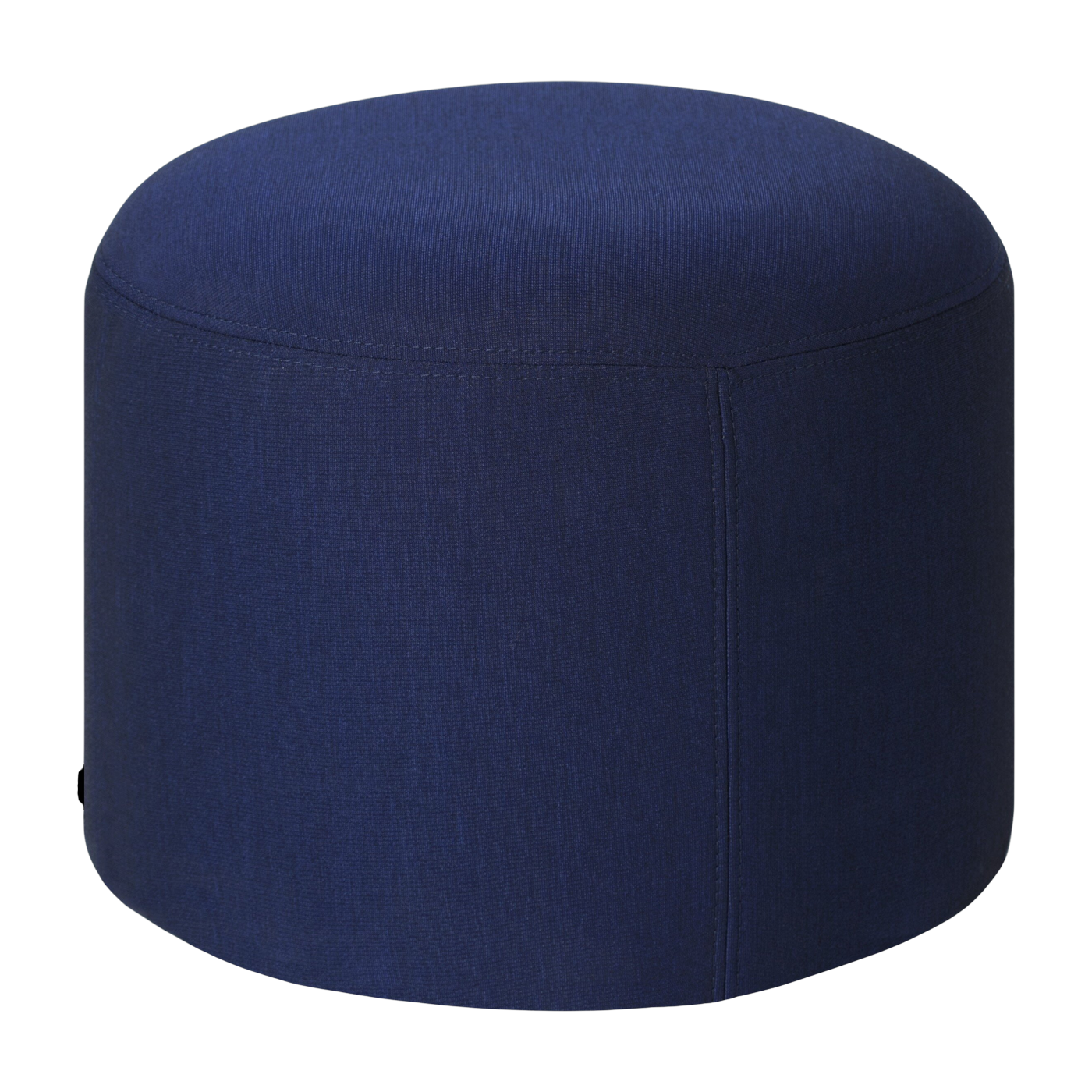 Pouf rond en laine bleu foncé 41x50cm Bon - Hem