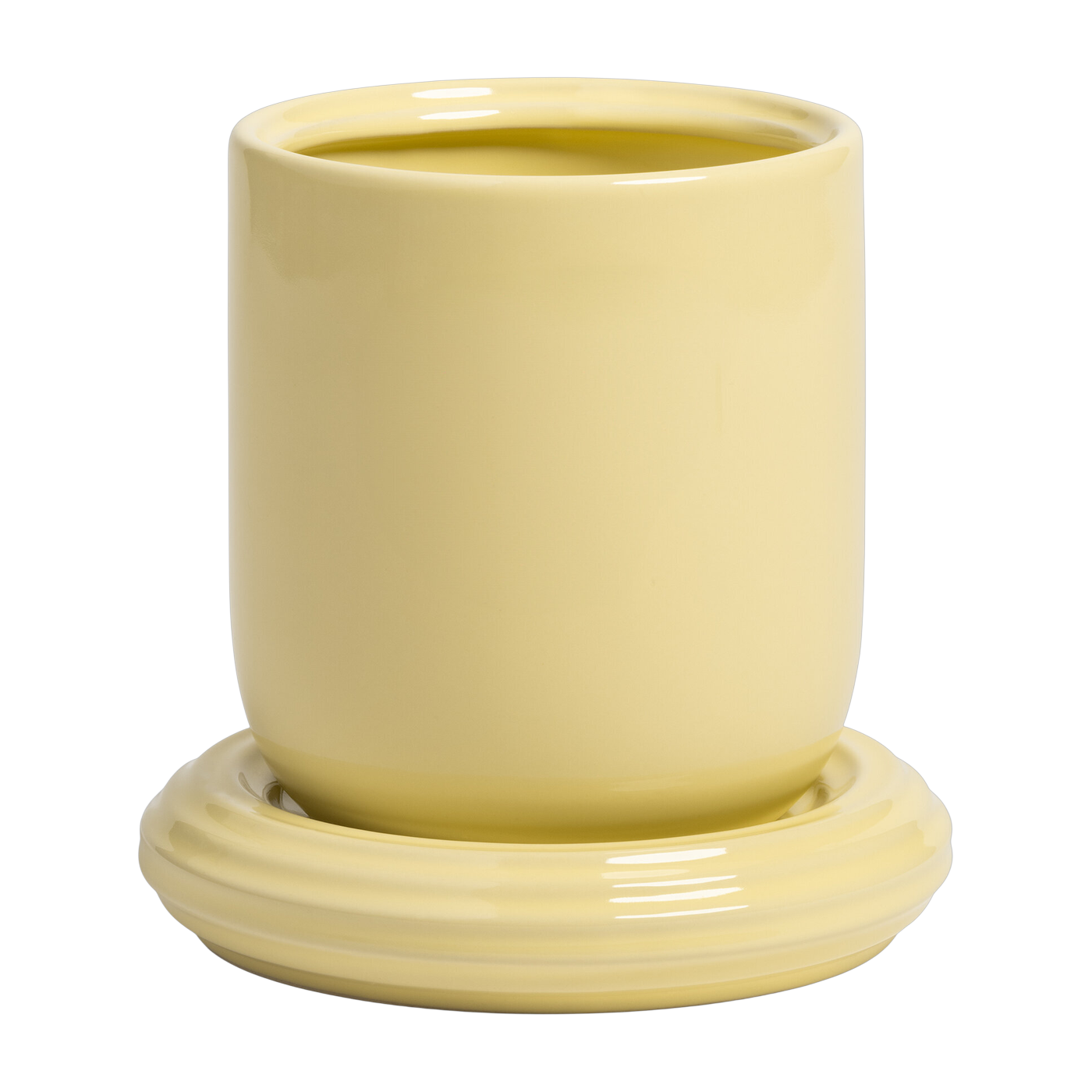 Blumentopf aus Buttersandstein 15x14, 5cm Churros - &Klevering