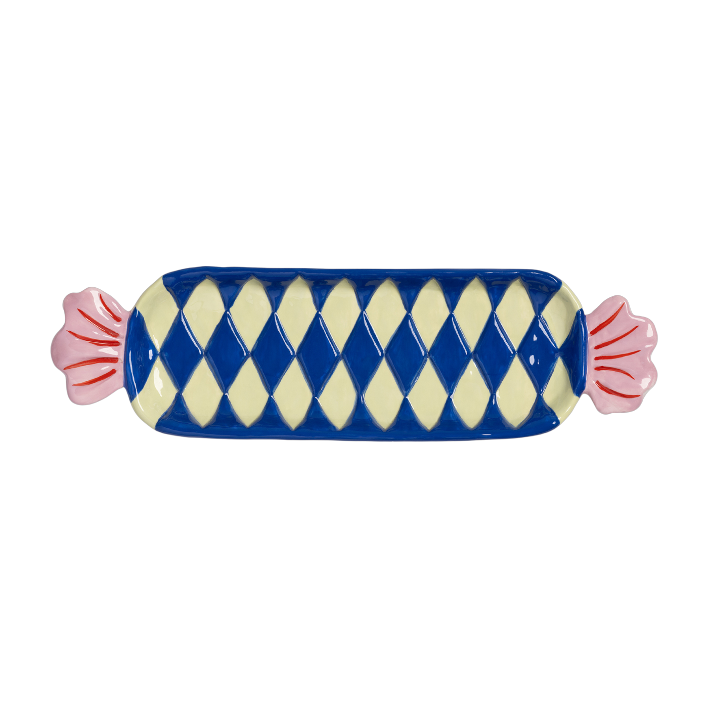 Tray bonbon in blue dolomite 33, 5cm Goody - &Klevering