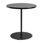 Black ceramic side table 45x49cm Pryo - Hay