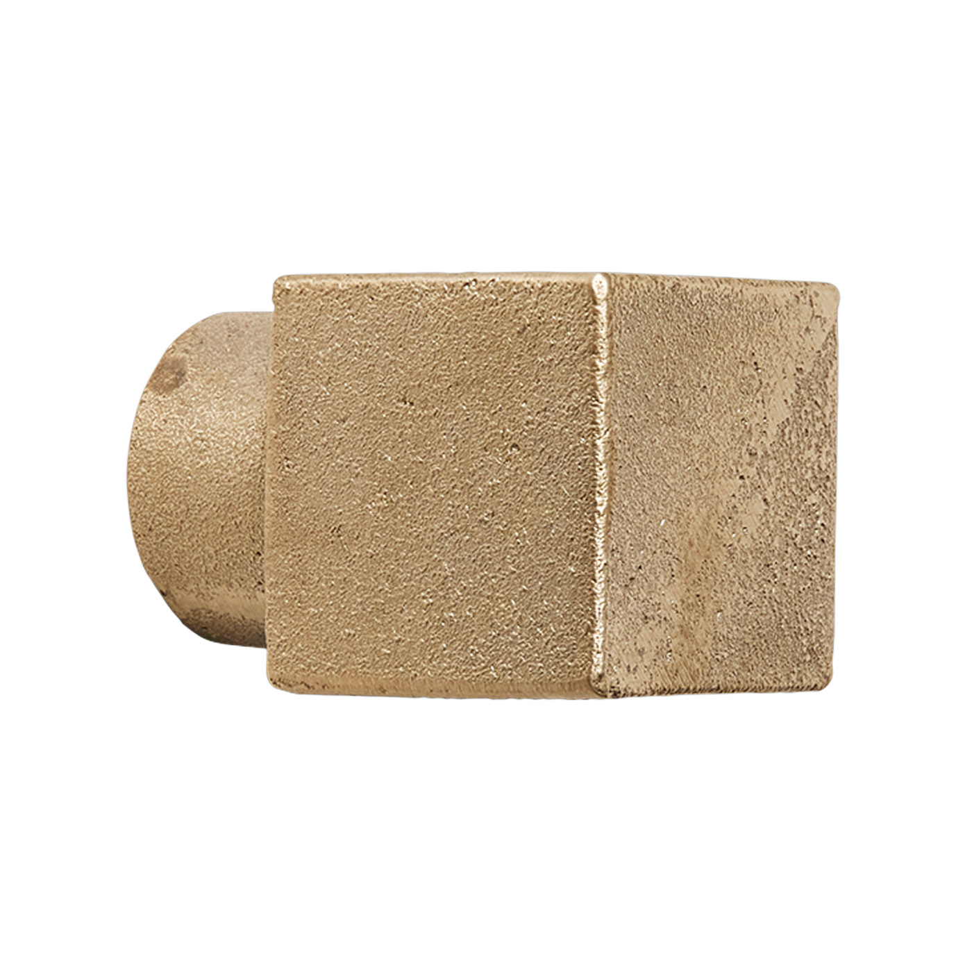 Gancio quadrato in ottone massiccio 2, 5 cm - Ferm Living