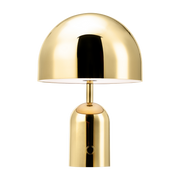 Tragbare Lampe aus goldfarbenem Abs 28cm Bell - Tom Dixon