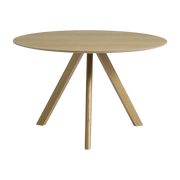 Table ronde en bois de chêne laqué  120x73cm CPH 20 2.0 - Hay
