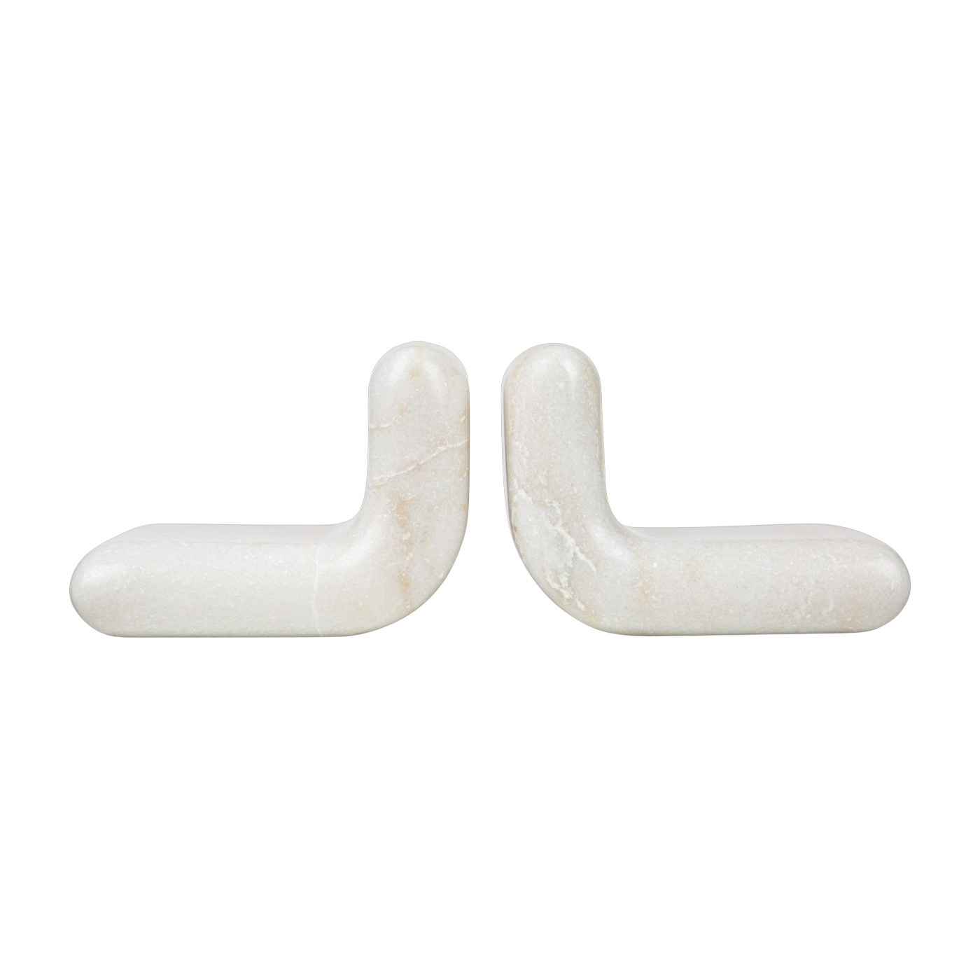 Buchstütze aus weißem marbre 14x10cm Stone - Tom Dixon