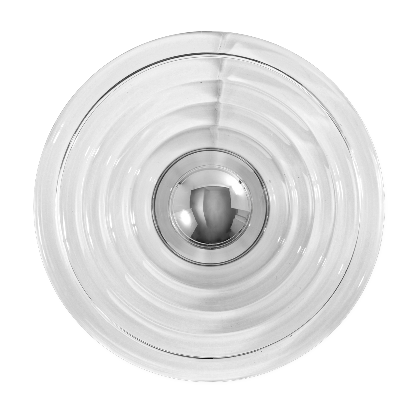 Press 35cm clear glass wall sconce - Tom Dixon